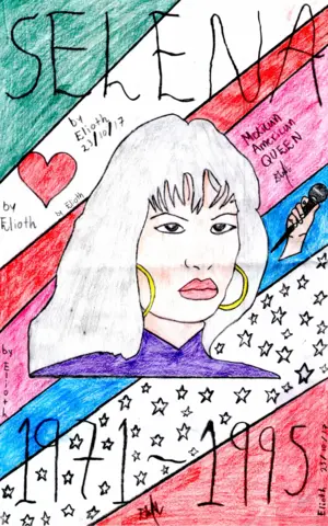 Selena (singer) Portrait