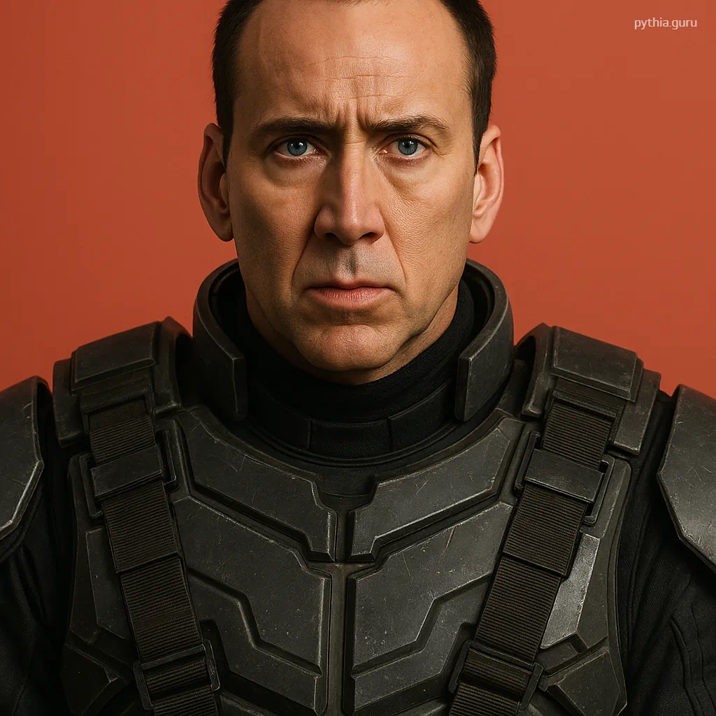 Nicolas Cage Portrait